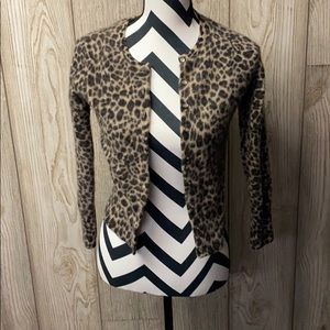 Apt 9 cheetah print sweater